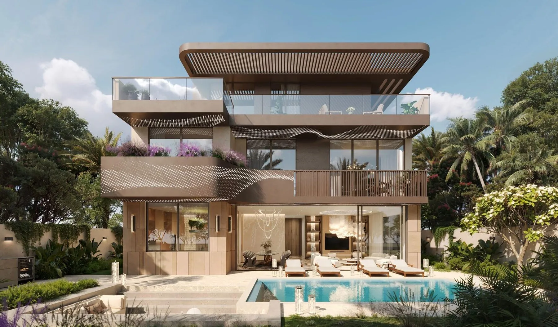 6 yatak odalı villa — Dubai International City — 12/20