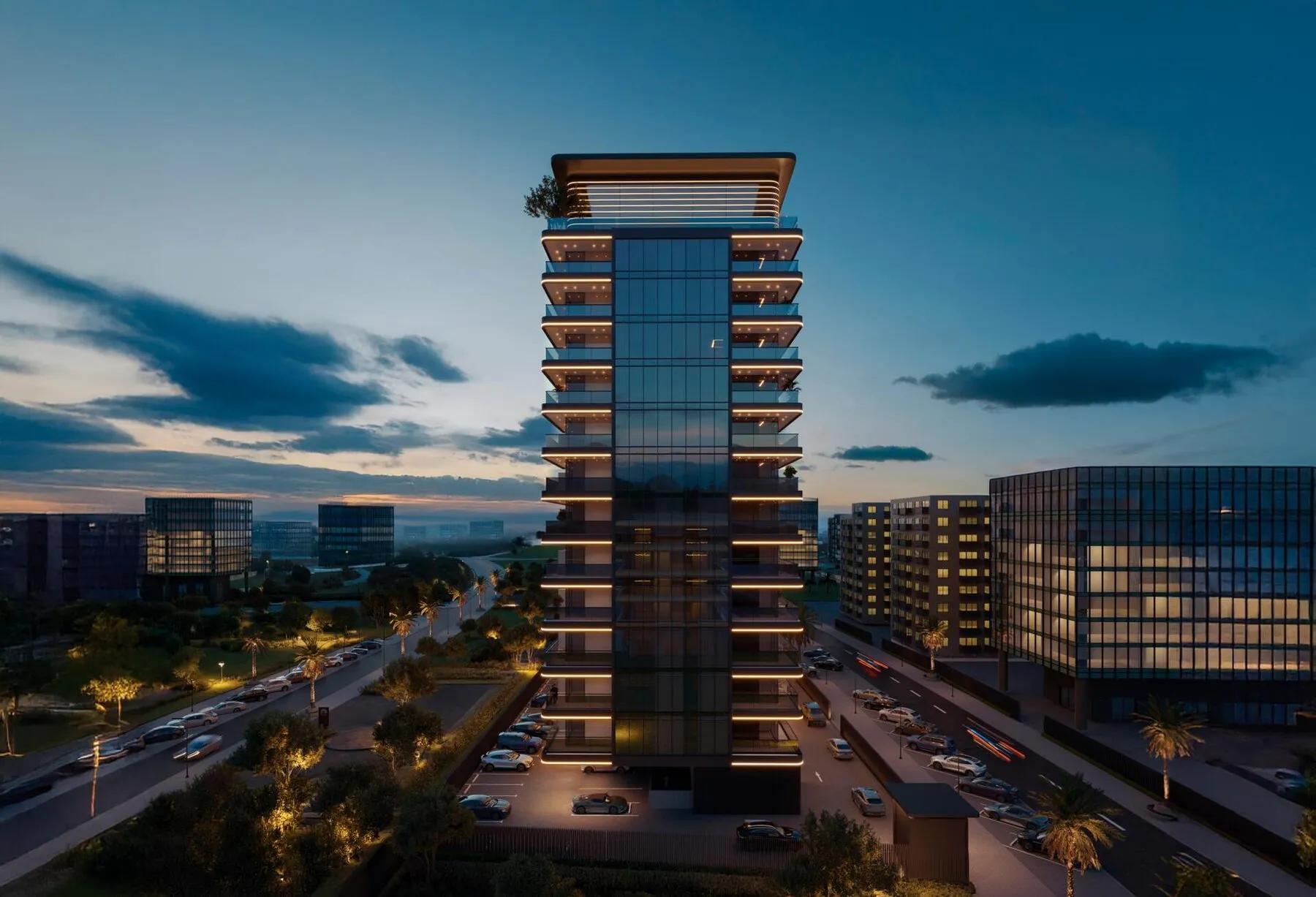 1 yatak odalı daire — Dubai Land — 14/14