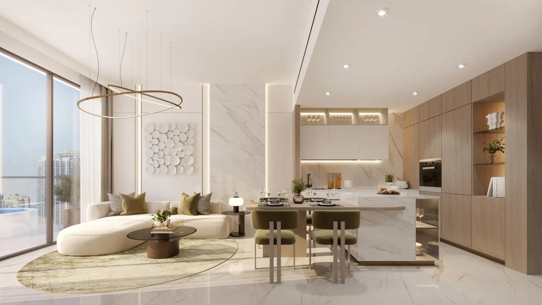 1 yatak odalı daire — Dubai Land — 6/13