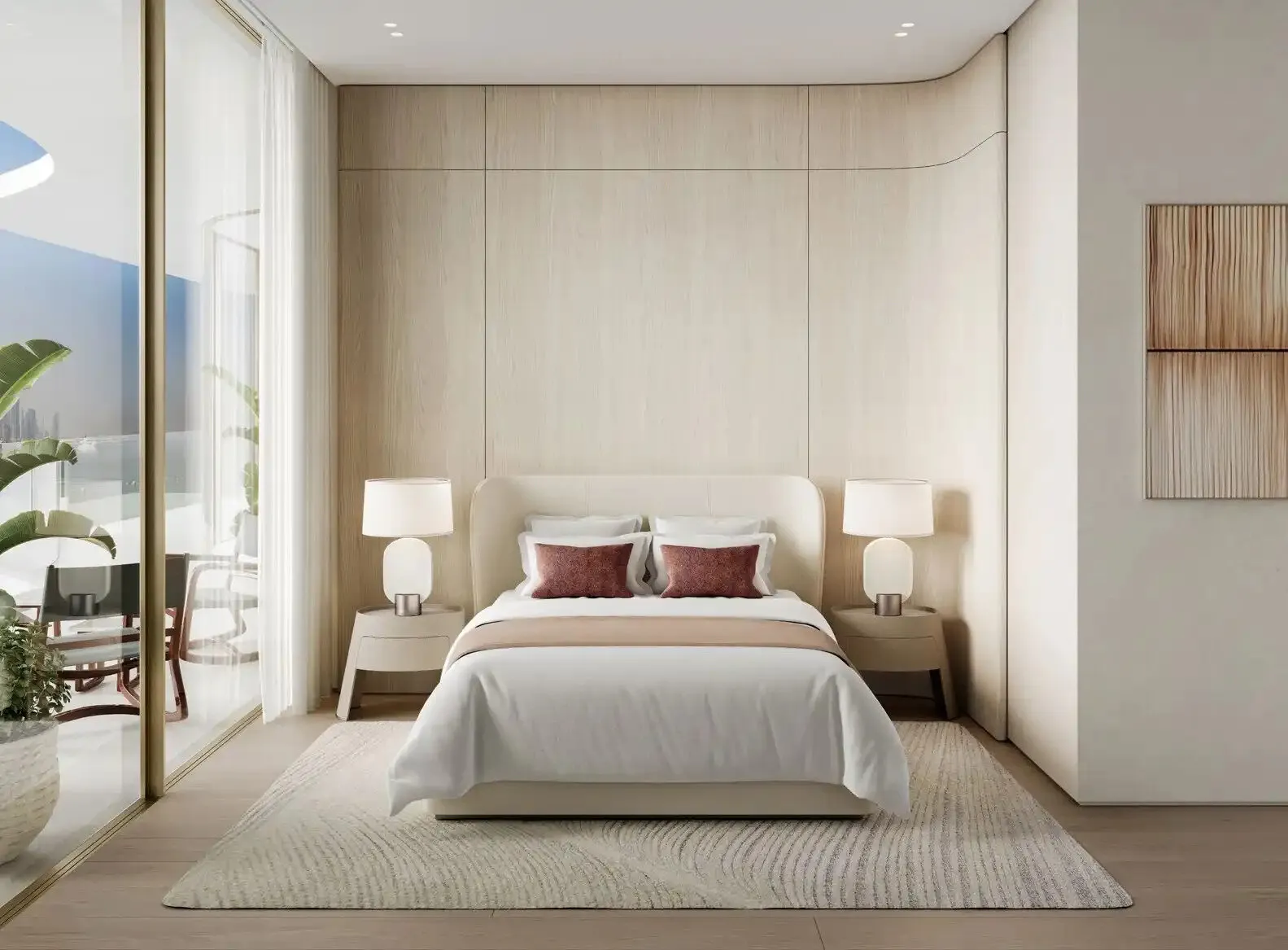 2 yatak odalı daire — Dubai Harbour — 4/13