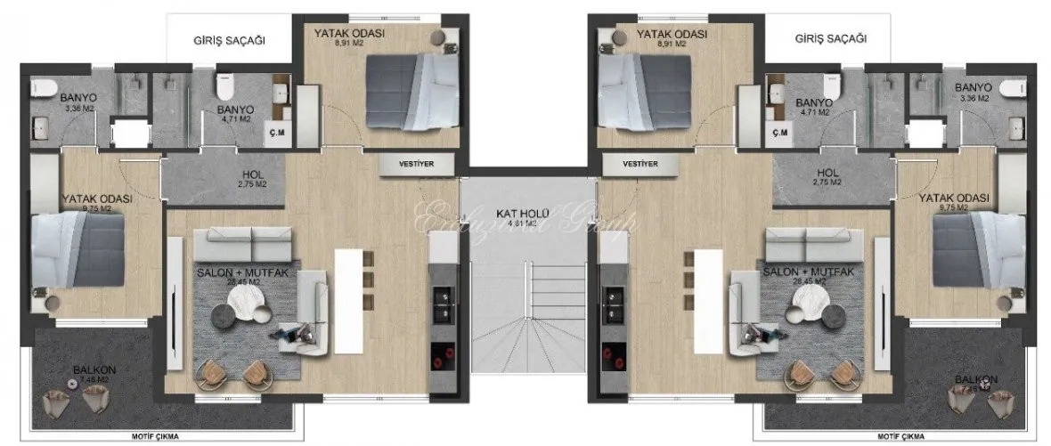 Villa met 2 slaapkamers te koop in Bodrum, Muğla — 12/20