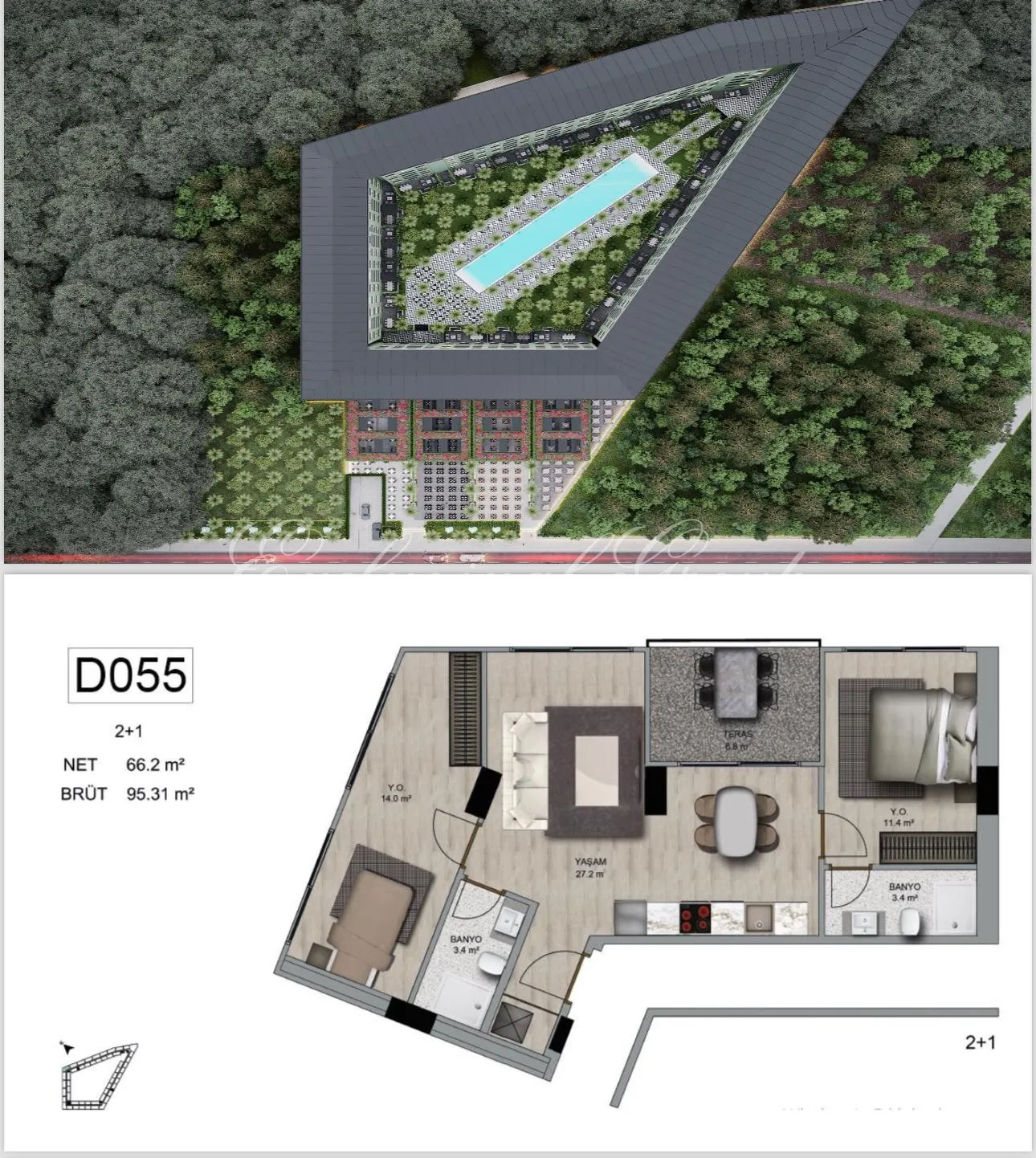 Wohnung mit 1 Schlafzimmer zum Kauf in Istanbul — 8/8