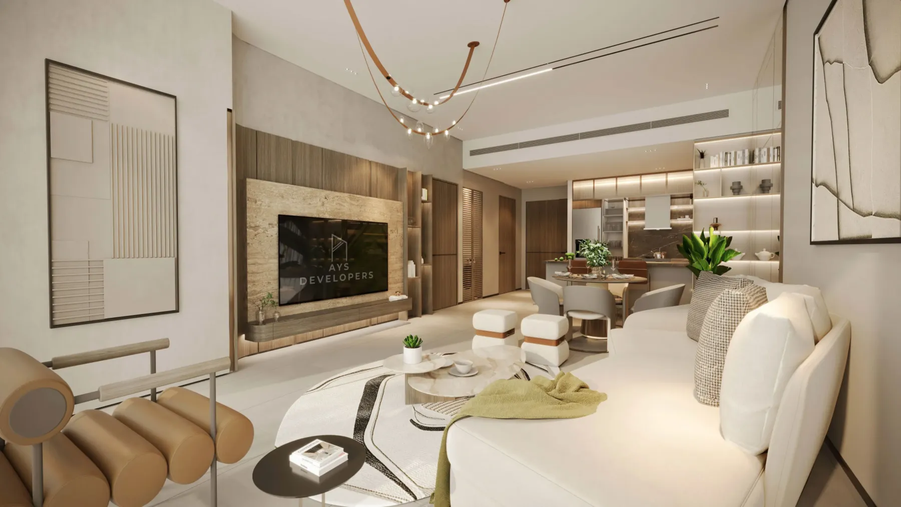 2 yatak odalı daire — Dubai Islands — 6/11