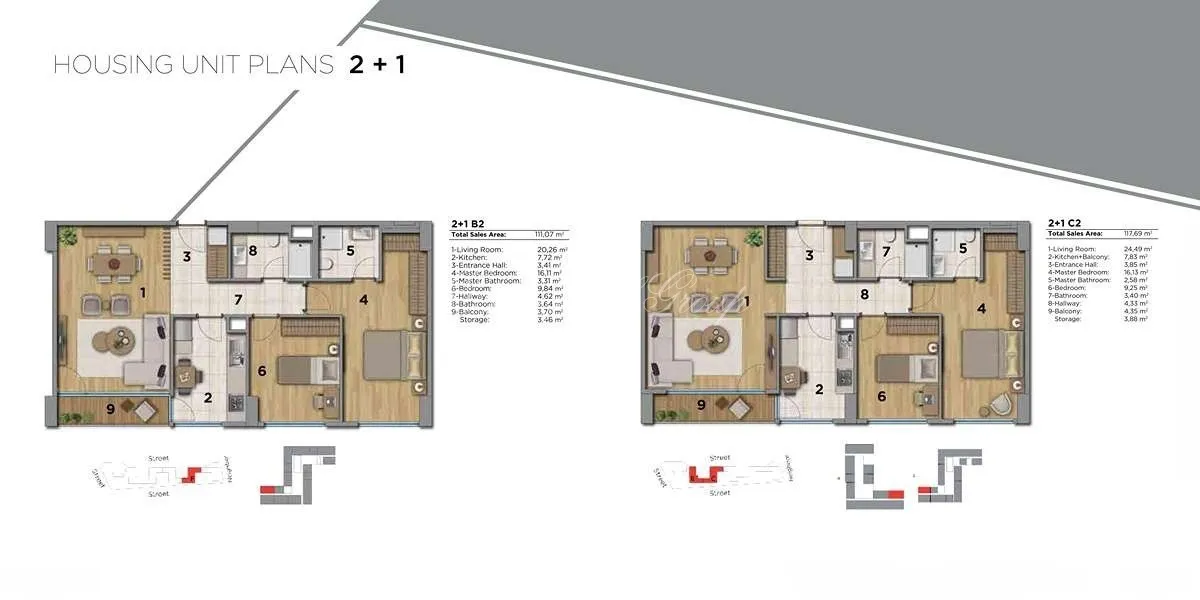 Wohnung mit 1 Schlafzimmer zum Kauf in Istanbul — 19/19