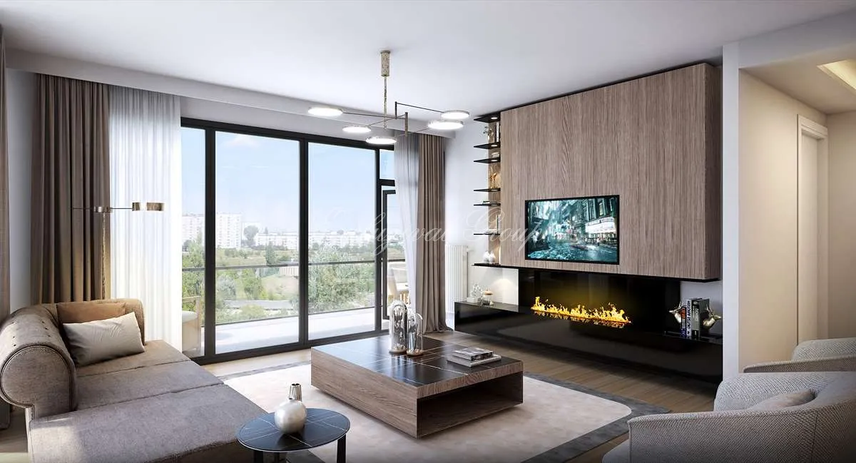 Apartments in Istanbul, 1 bedroom, 75 m²