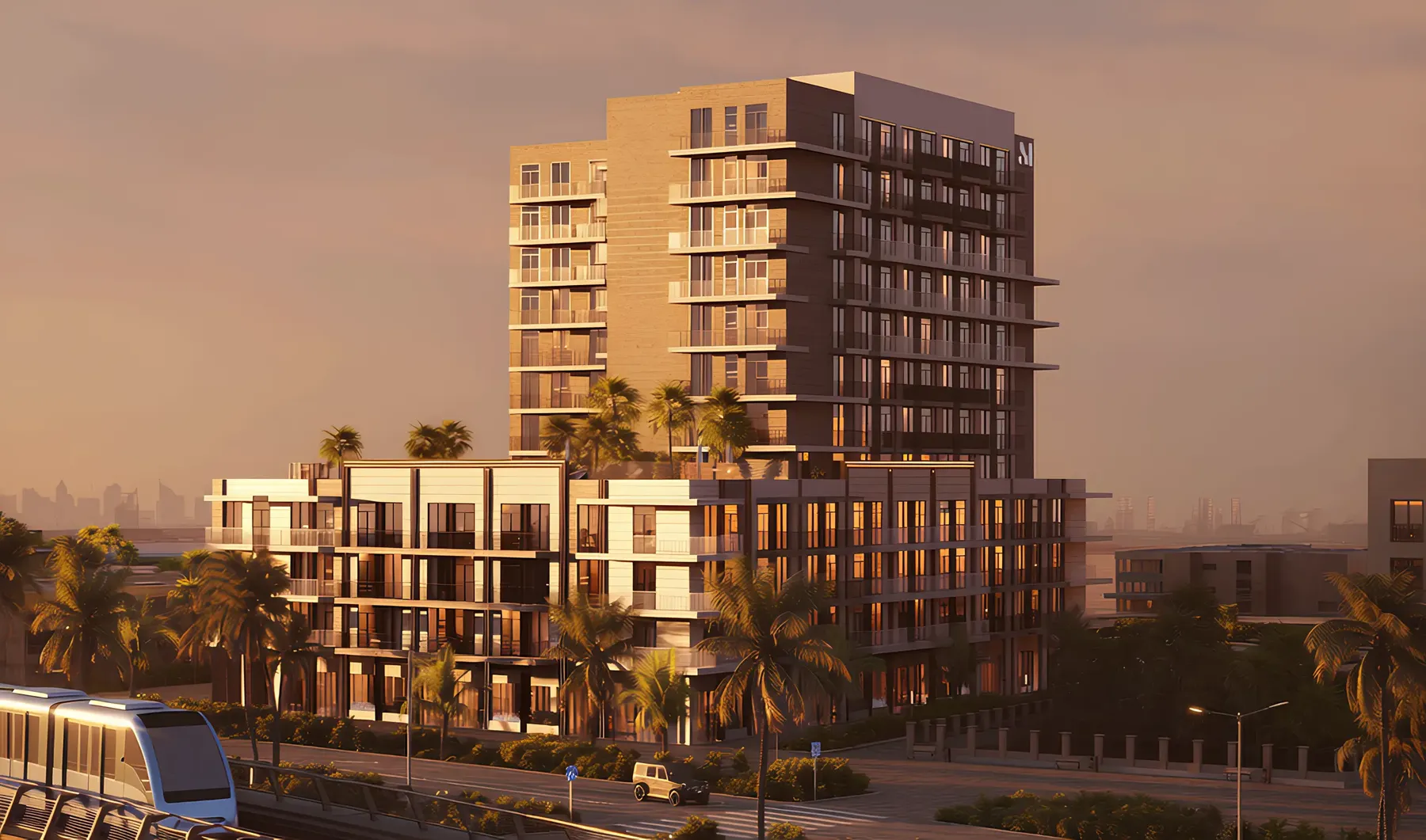 MetroPoint, studio, 31 m²