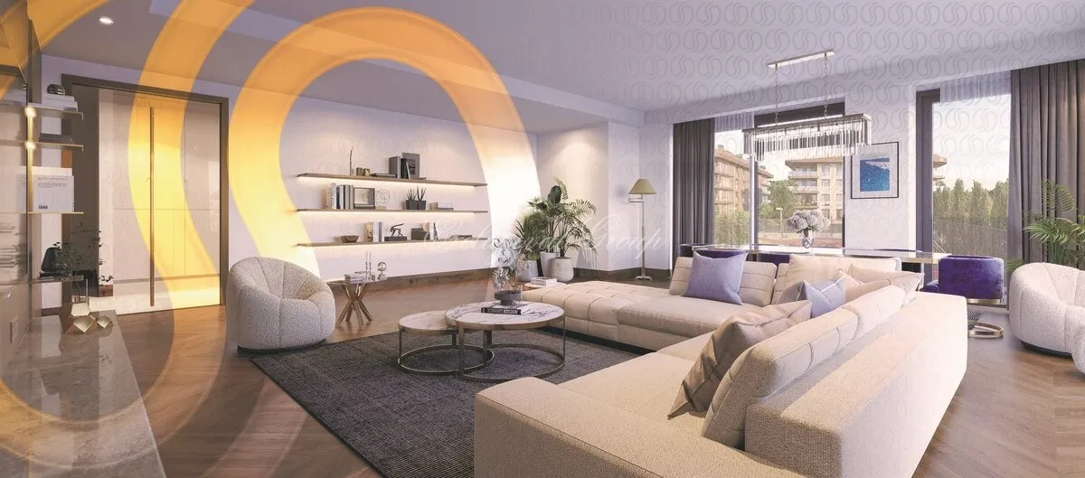 Apartments in Istanbul, 2 bedrooms, 116 m²