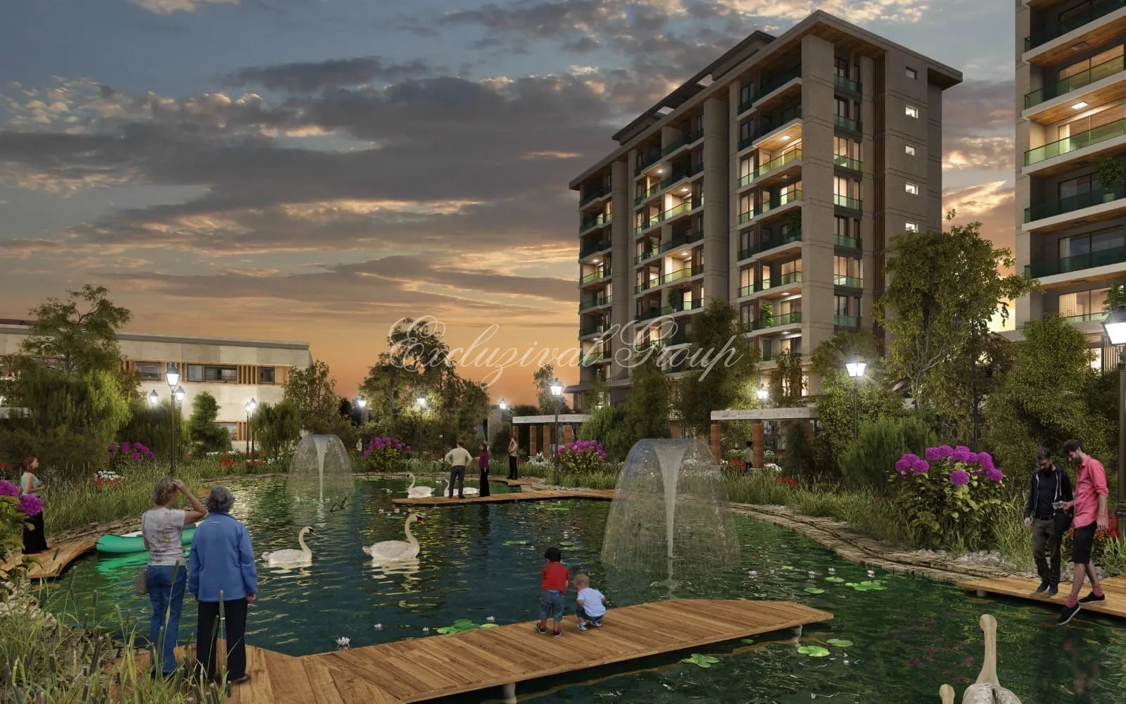 Apartments in Istanbul, 132 m²