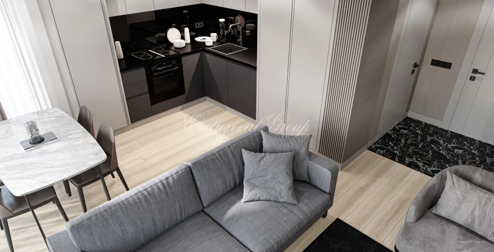 Appartement met 1 slaapkamer te koop in Bodrum, Muğla — 15/20