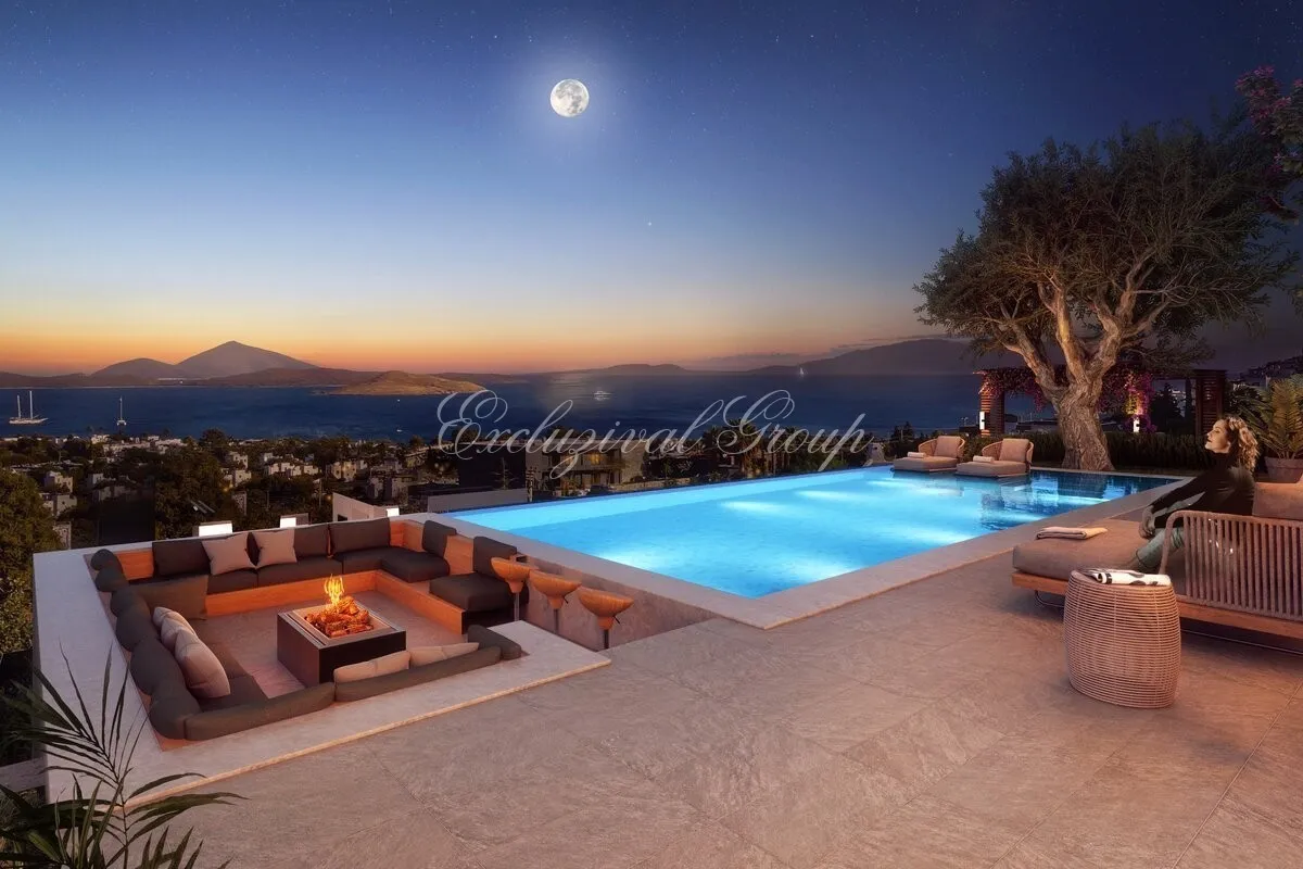 Villa met 4 slaapkamers te koop in Bodrum, Muğla — 4/20