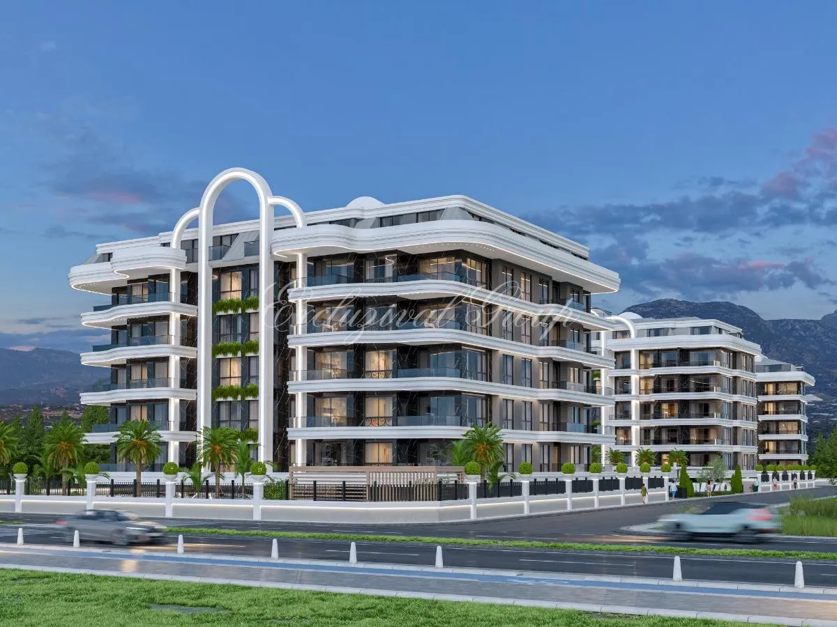 Apartment in Alanya, 1 bedroom, 53 m²