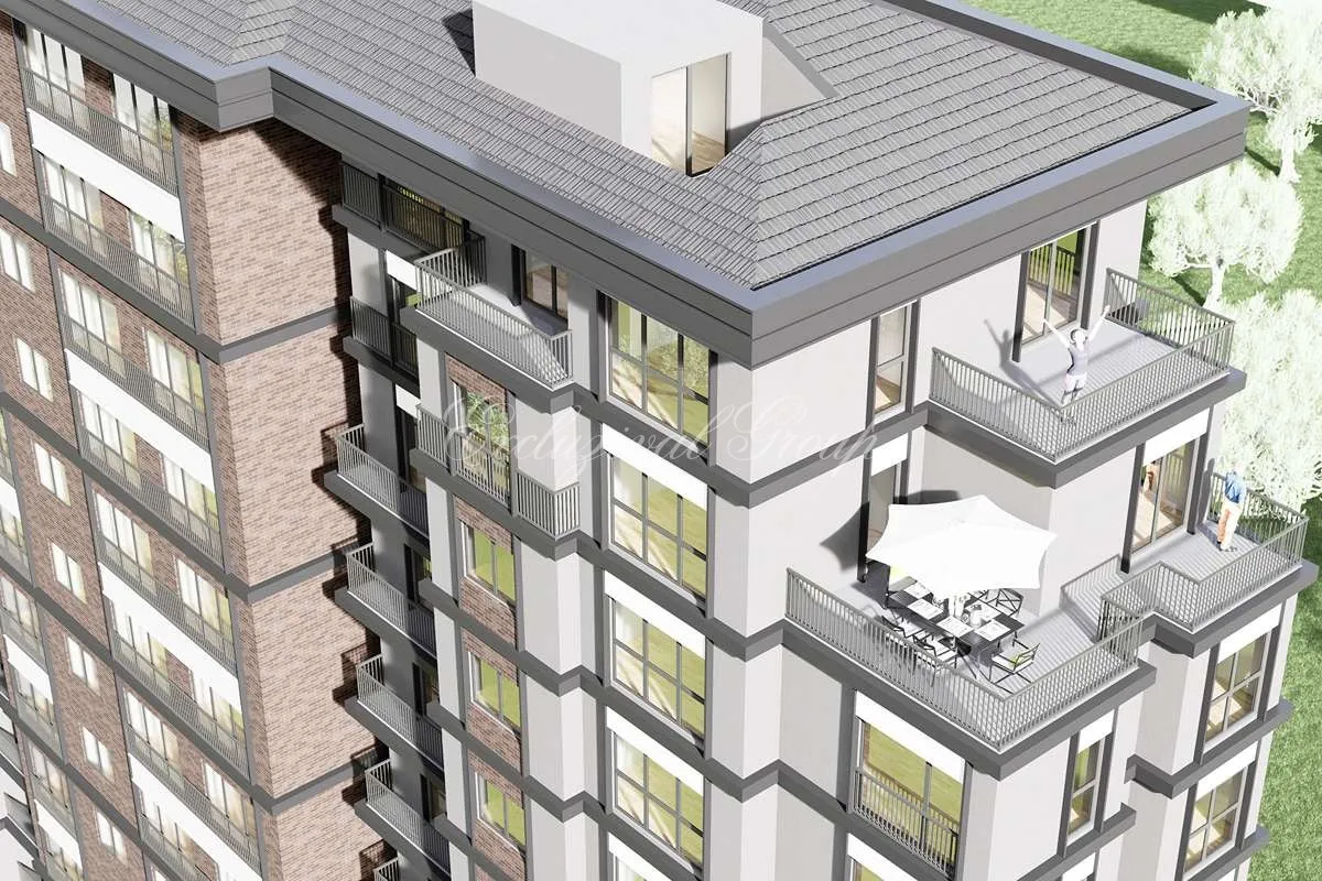 Wohnung mit 1 Schlafzimmer zum Kauf in Istanbul — 2/8