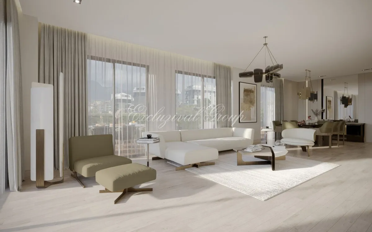 Wohnung mit 1 Schlafzimmer zum Kauf in Alanya, Antalya — 9/19