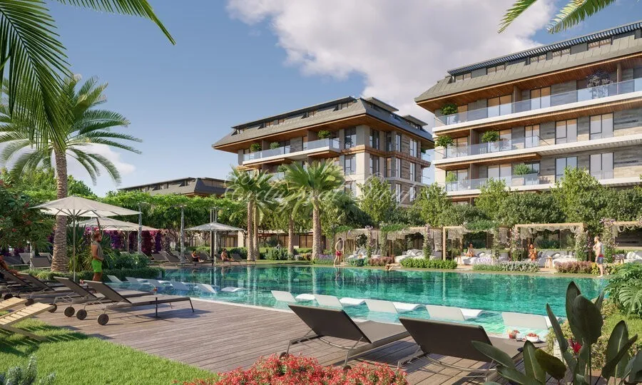Apartment in Alanya, 1 bedroom, 48 m²