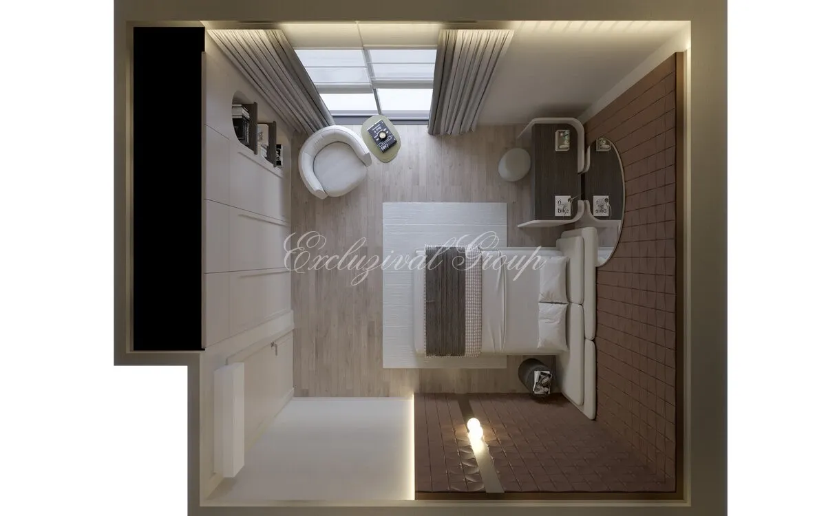 Wohnung mit 1 Schlafzimmer zum Kauf in Alanya, Antalya — 11/19