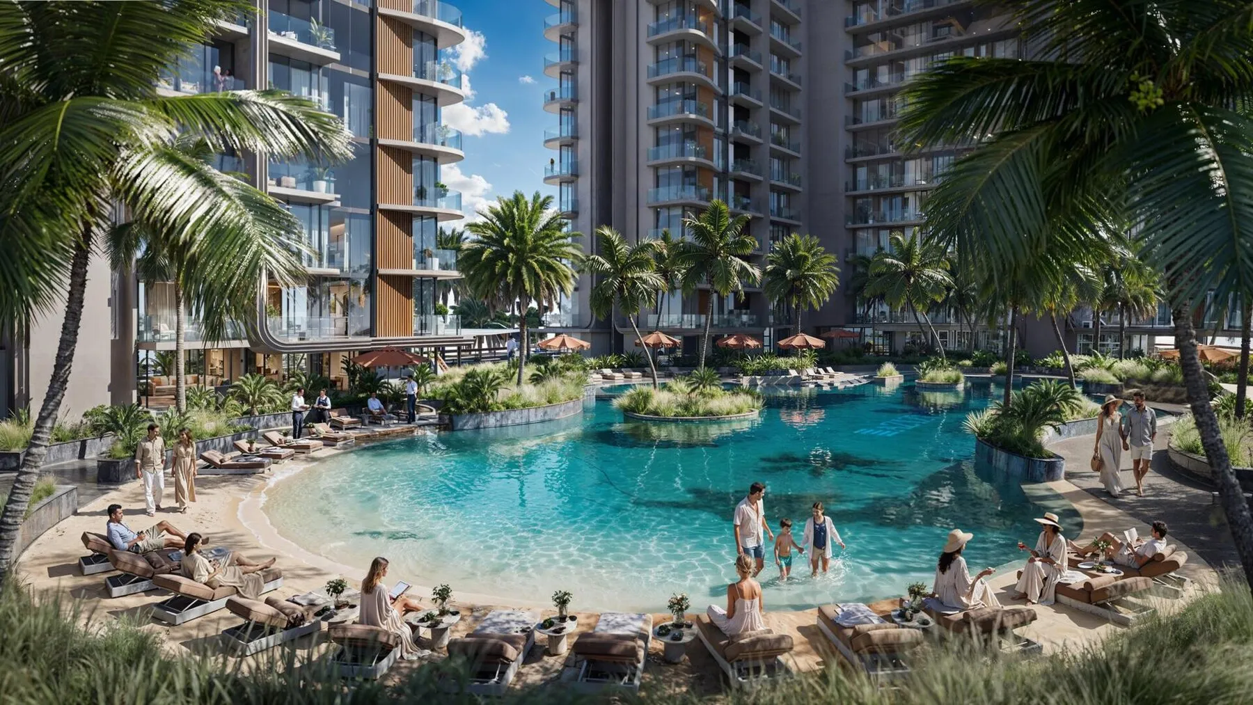3 yatak odalı çatı katı — Al Jaddaf, Dubai — 7/13