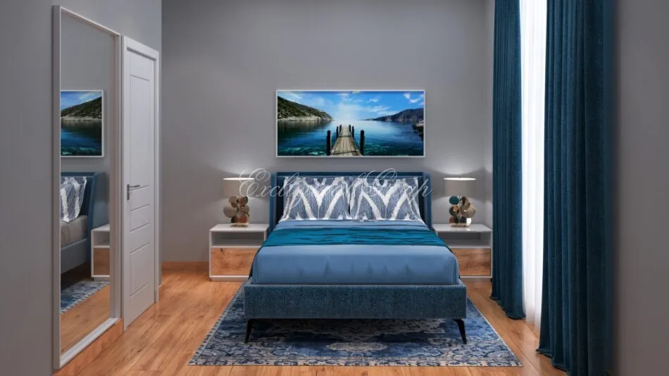 Appartement met 2 slaapkamers te koop in Bodrum, Muğla — 10/16