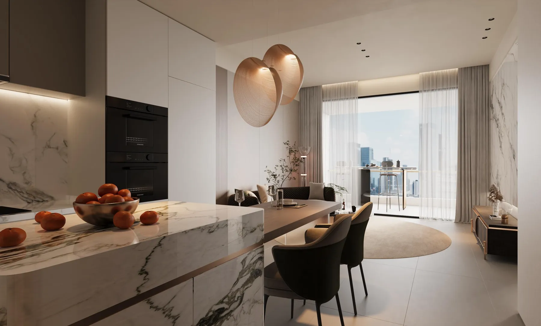 1 yatak odalı daire — Jumeirah Garden City, Dubai — 2/15