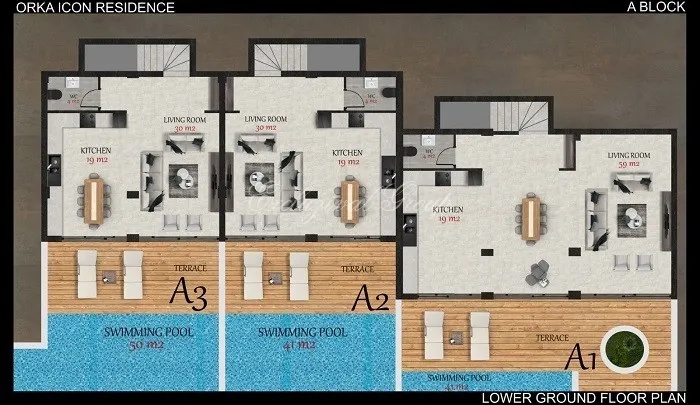 Appartement te koop in Fethiye, Muğla — 5/6