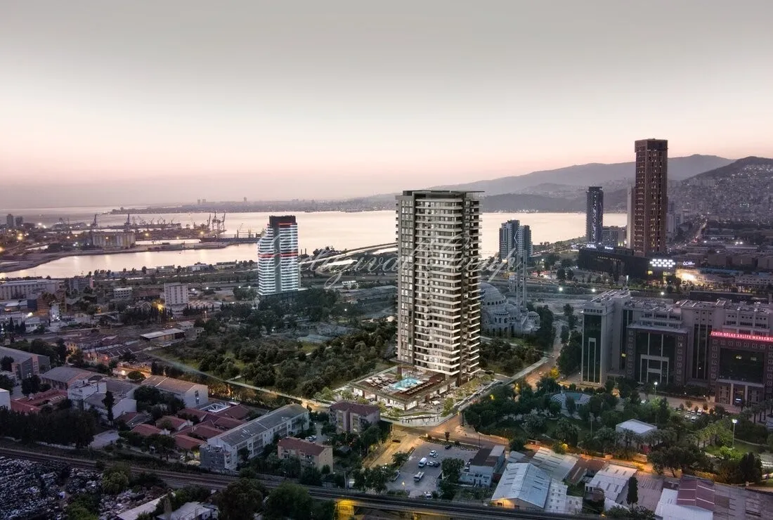 Apartments in Izmir, 1 bedroom, 85 m²