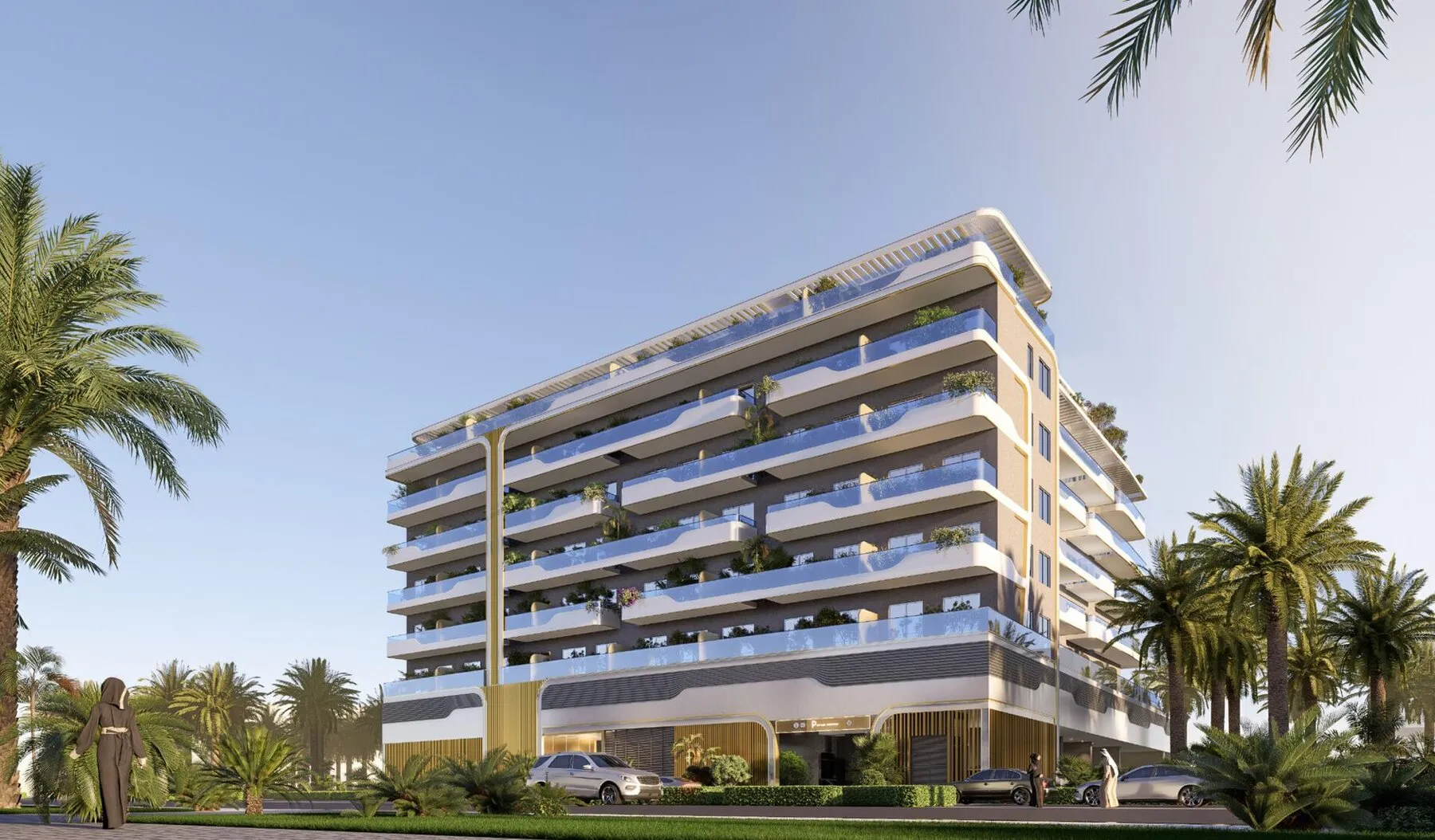 1 yatak odalı daire — Warsan 4, Dubai — 17/20