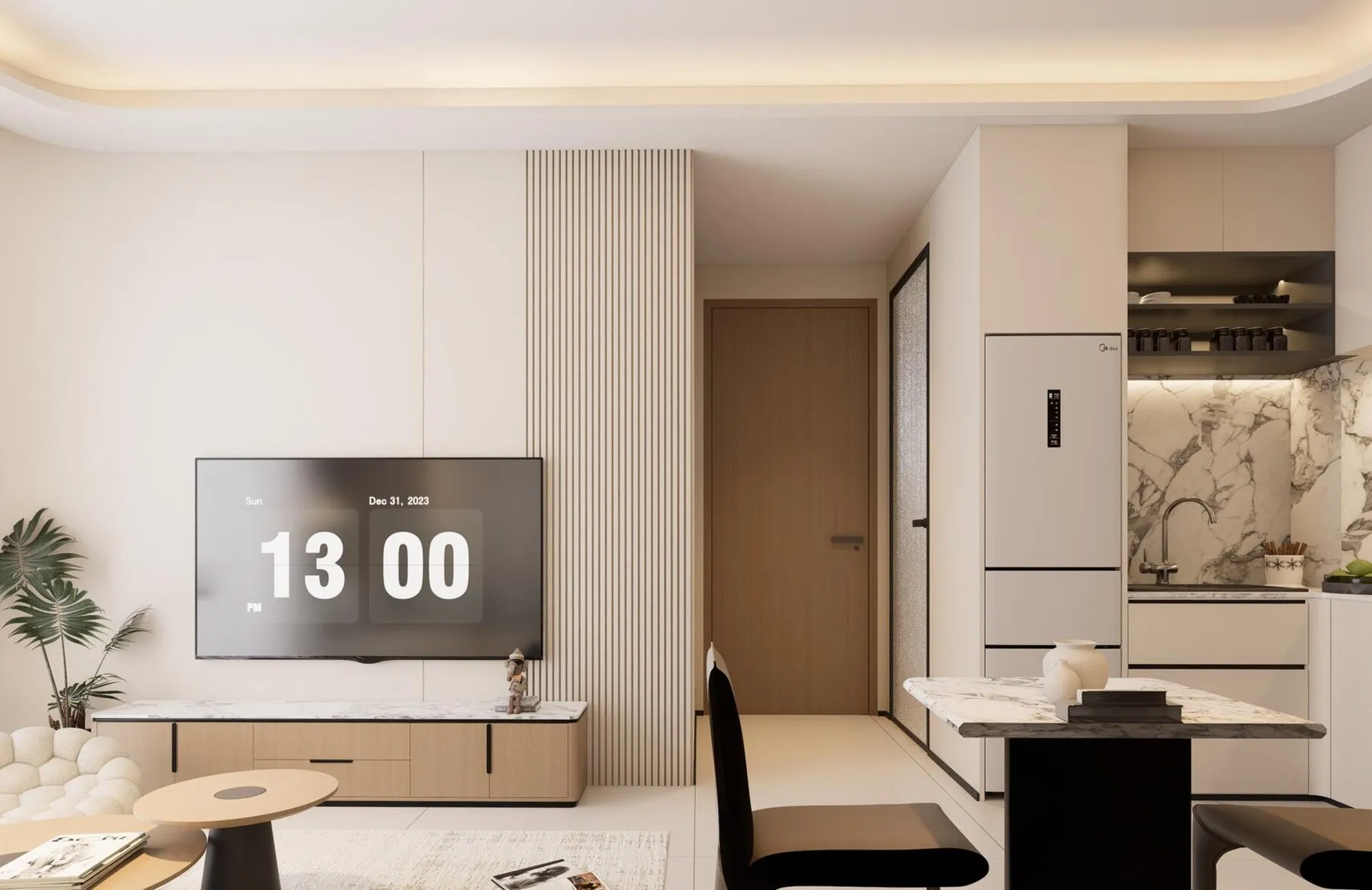 1 yatak odalı daire — Warsan 4, Dubai — 6/20