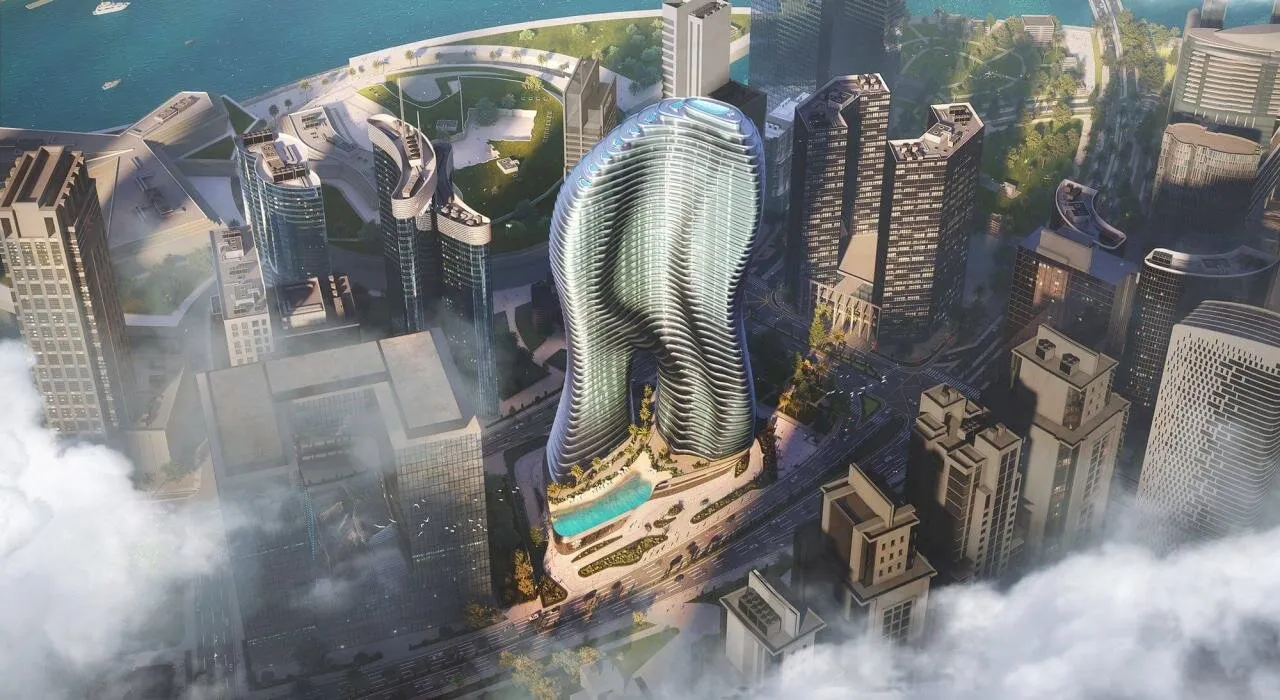 Ultramodern appartement met uitzicht op de skyline van Dubai met privézwembad! De appartementen zijn volledig gemeubileerd! Huurinkomsten vanaf € 1.500,- per maand! Afbetalingen aan 0%!, 3 slaapkamers, 488 m²