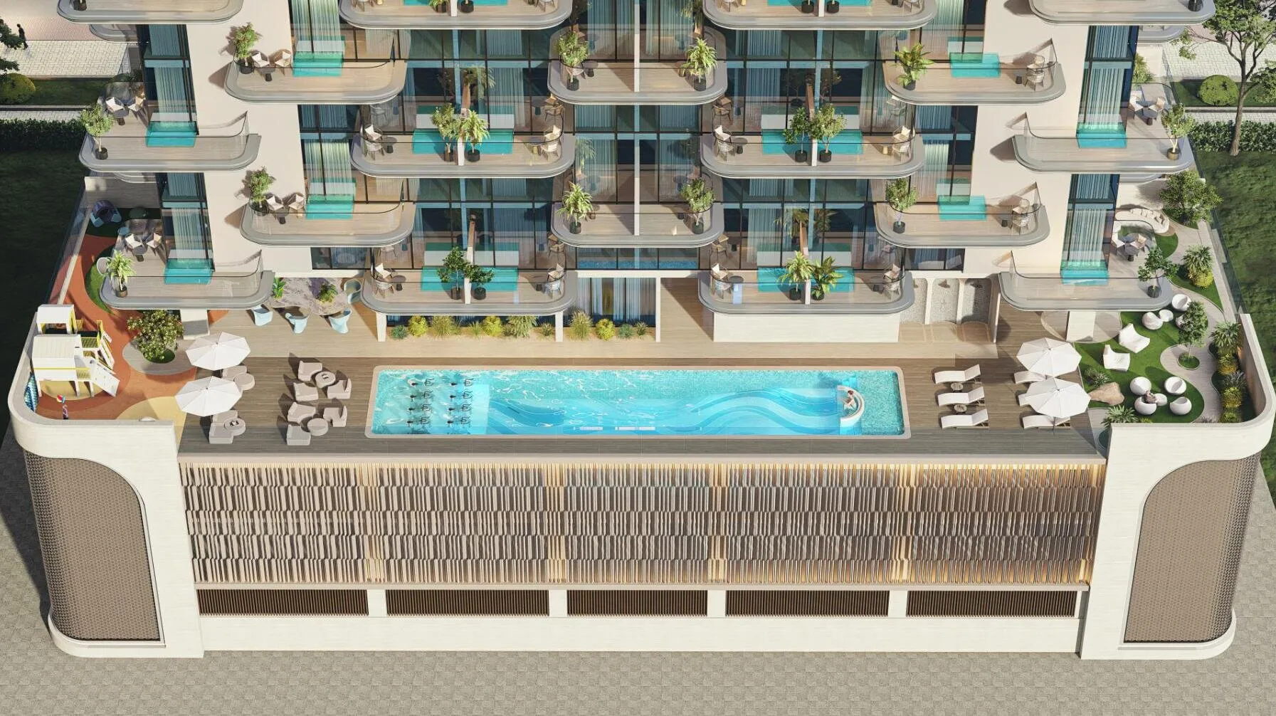 1 yatak odalı daire — Dubai Islands — 16/17