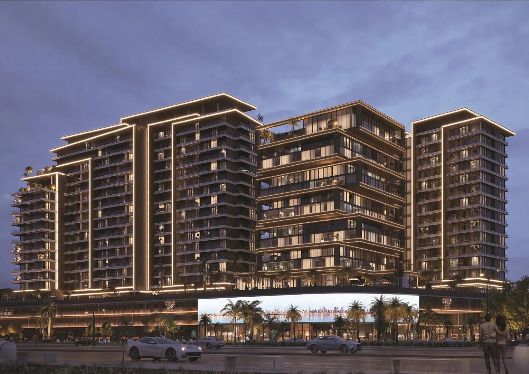 Appartementen in het innovatieve One Central project in het hart van Ras Al Khaimah! Panoramisch uitzicht op zee! Gunstige locatie! Geweldige optie voor wonen en investeren! We vinden woningen met een gunstige hypotheekrente of afbetalingsplan in de