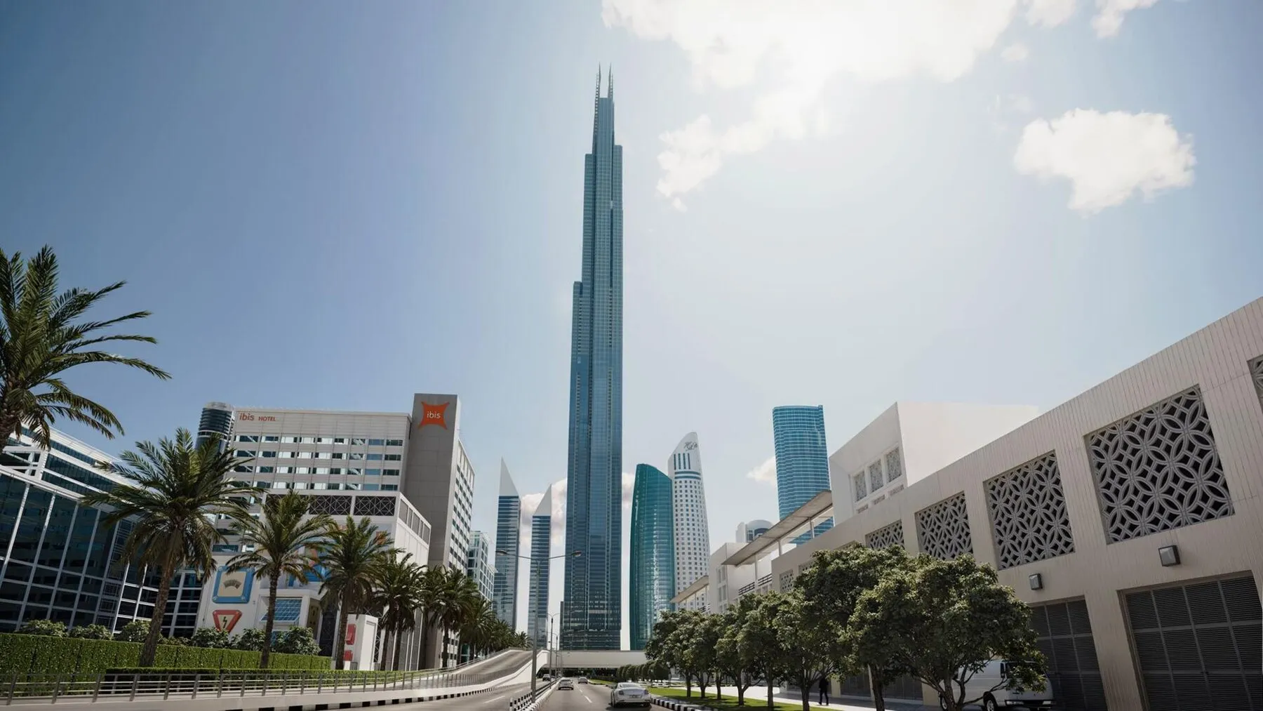 Burj Azizi: de tweede hoogste toren ter wereld in het centrum van Dubai!, 2 slaapkamers, 119 m²