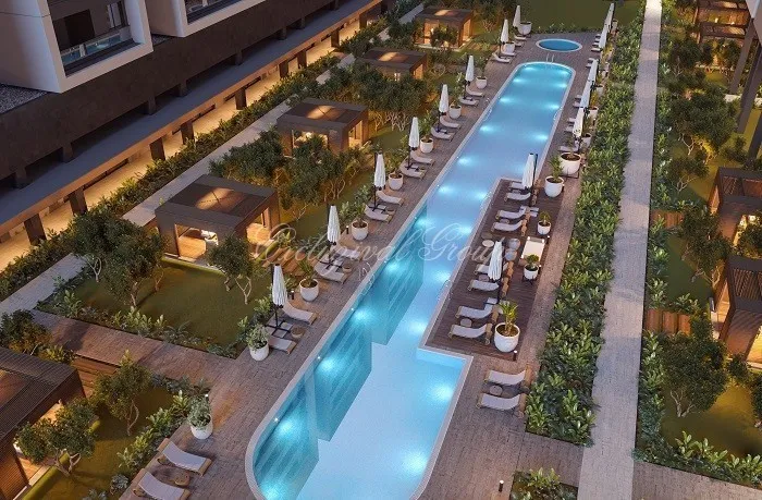 Apartments in Antalya, 1 bedroom, 60 m²