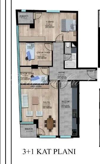 Appartement met 2 slaapkamers te koop in Istanbul, Istanboel — 7/7