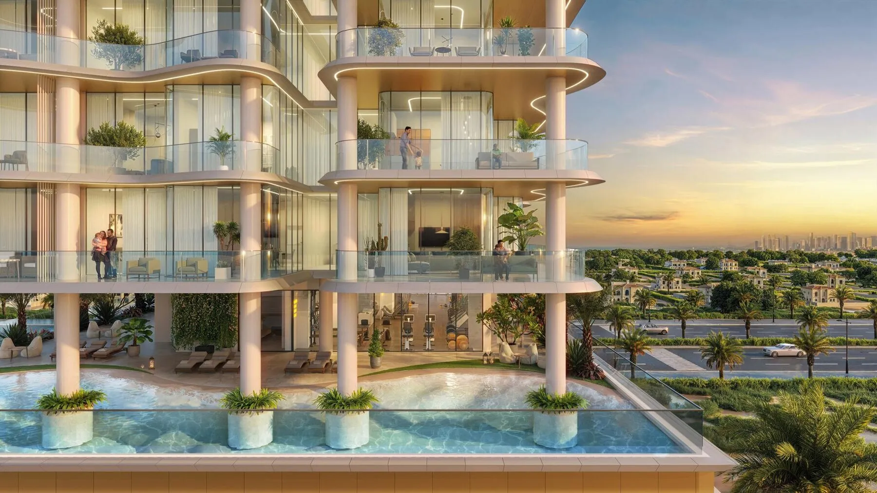 Orvessa van BNW Developments: modern pand in Al Furjan, Dubai!, 2 slaapkamers, 126 m²