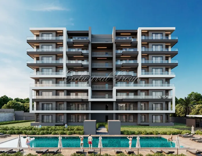 Apartment in Antalya, 1 bedroom, 61 m²