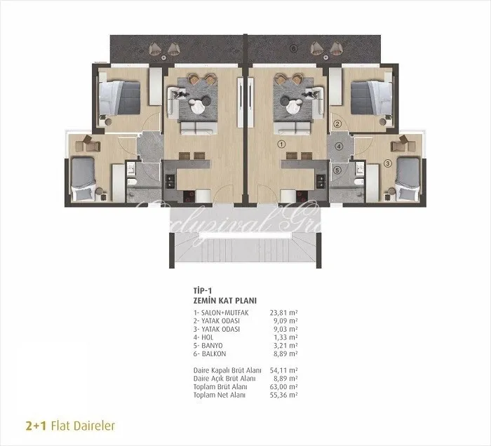 2-bedroom villa for sale in Bodrum, Muğla — 19/20