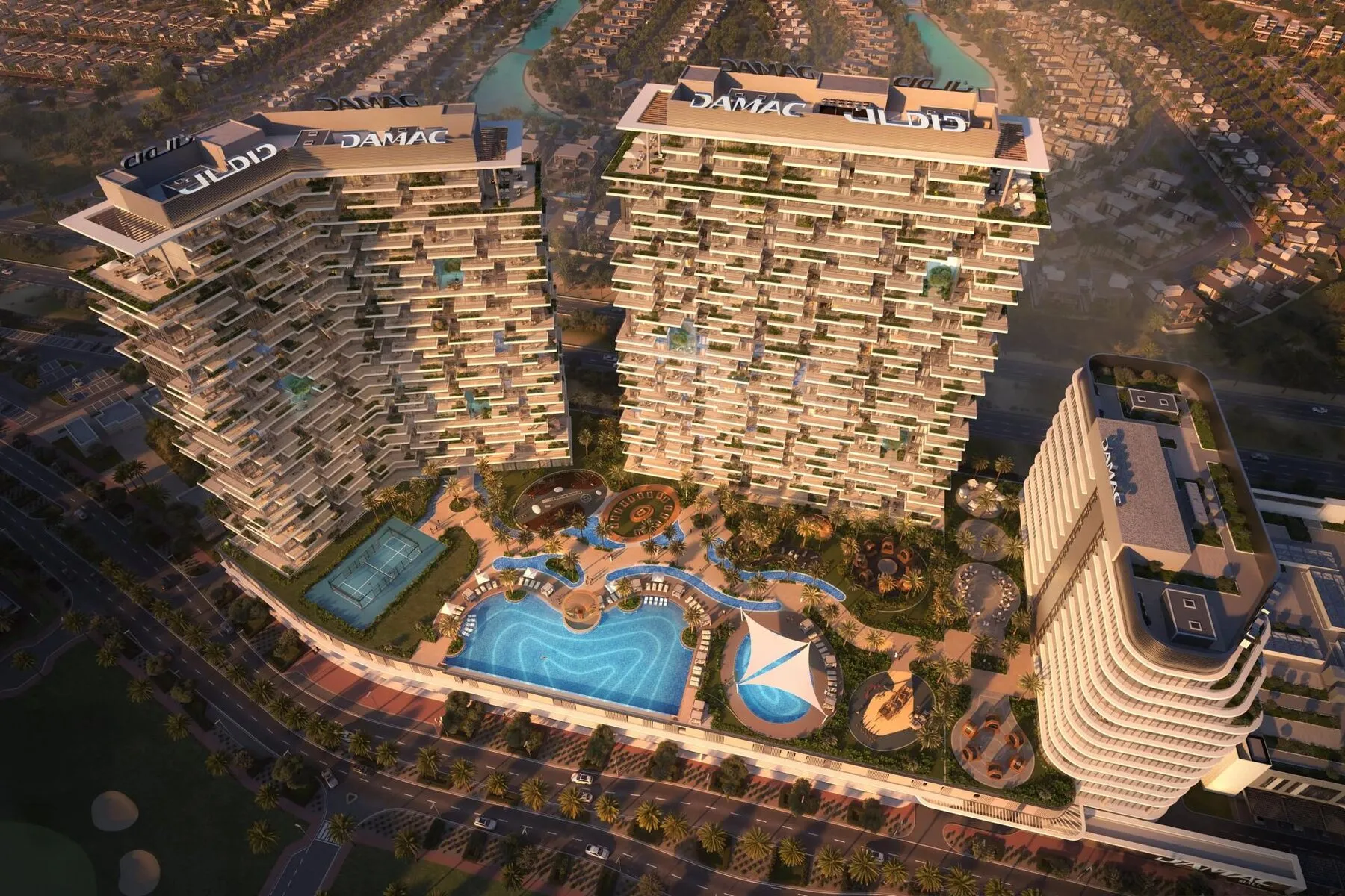 2 yatak odalı daire — Al Hebiah 3, Dubai — 17/19