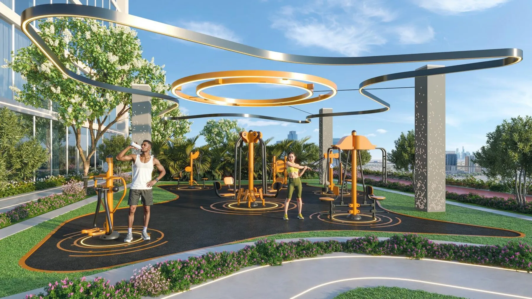 1 yatak odalı daire — Jumeirah Village Circle, Dubai — 17/21