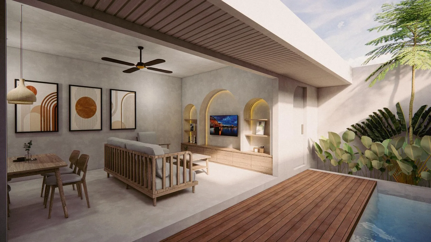 TAVA Villas & Suites – complejo de lujo en Jimbaran, Bali!, 2 dormitorios, 126 m²