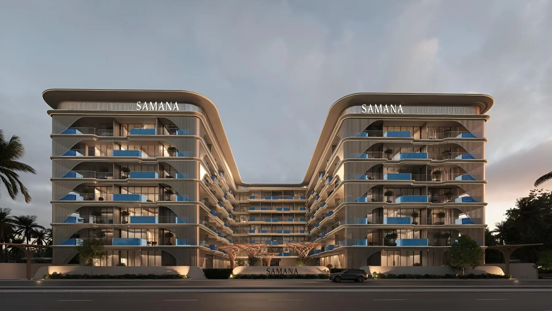 Samana keizerlijke tuin, 1 slaapkamers, 42 m²