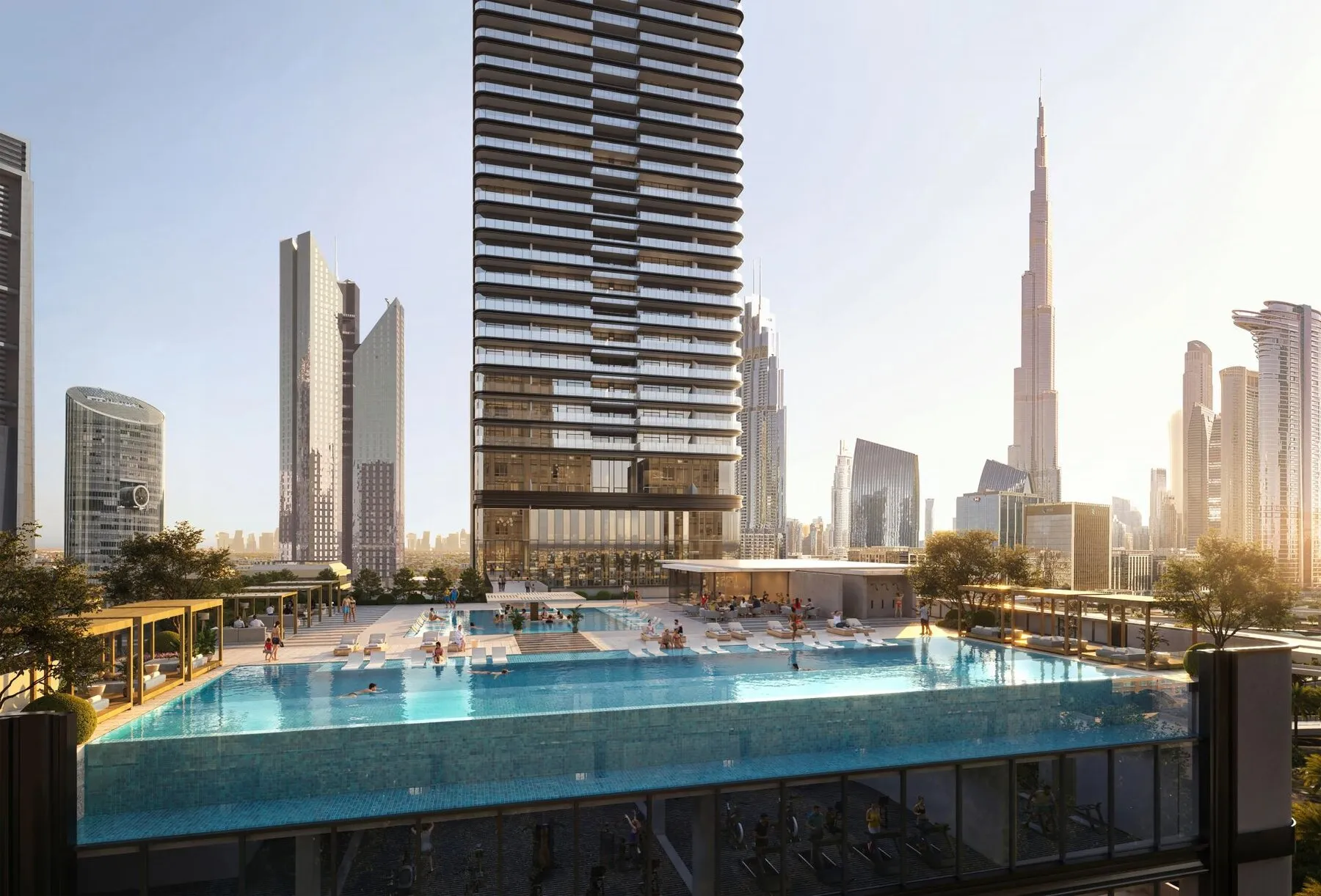 Uniek appartement in het Trump International Hotel & Tower Dubai project in p, 1 slaapkamer, 73 m²
