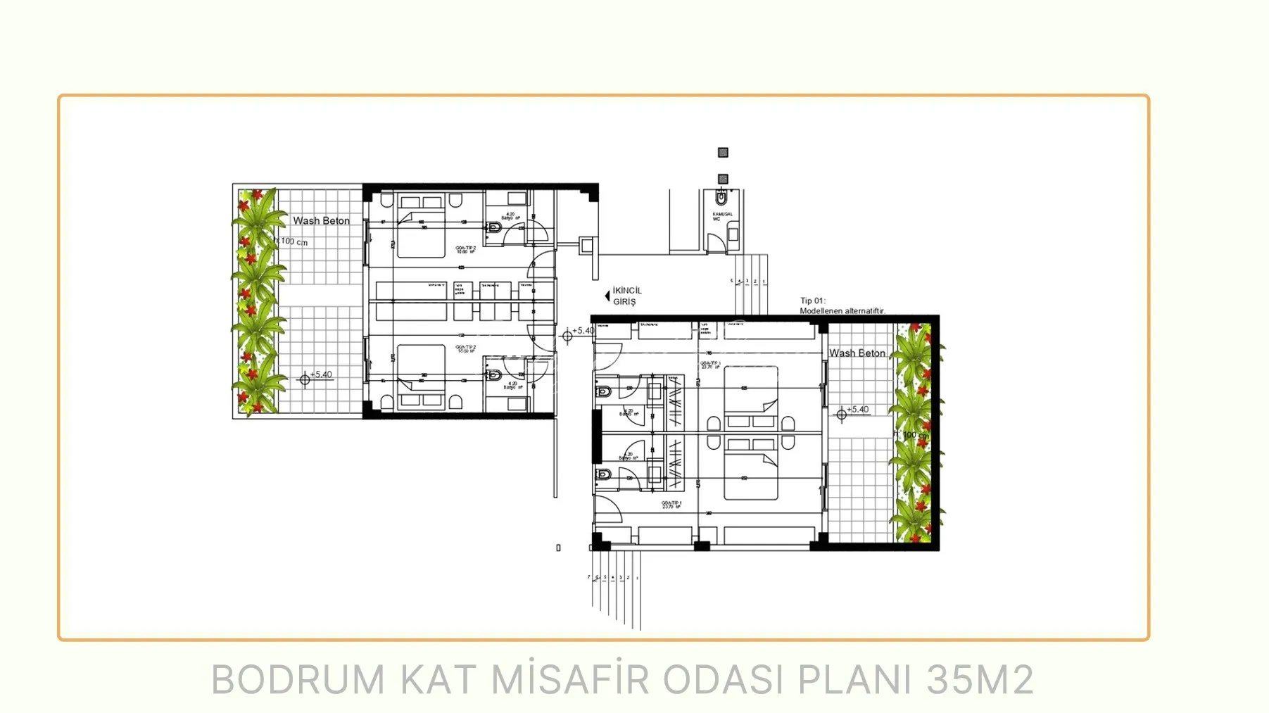 Appartement met 1 slaapkamer te koop in Bodrum, Muğla — 19/20