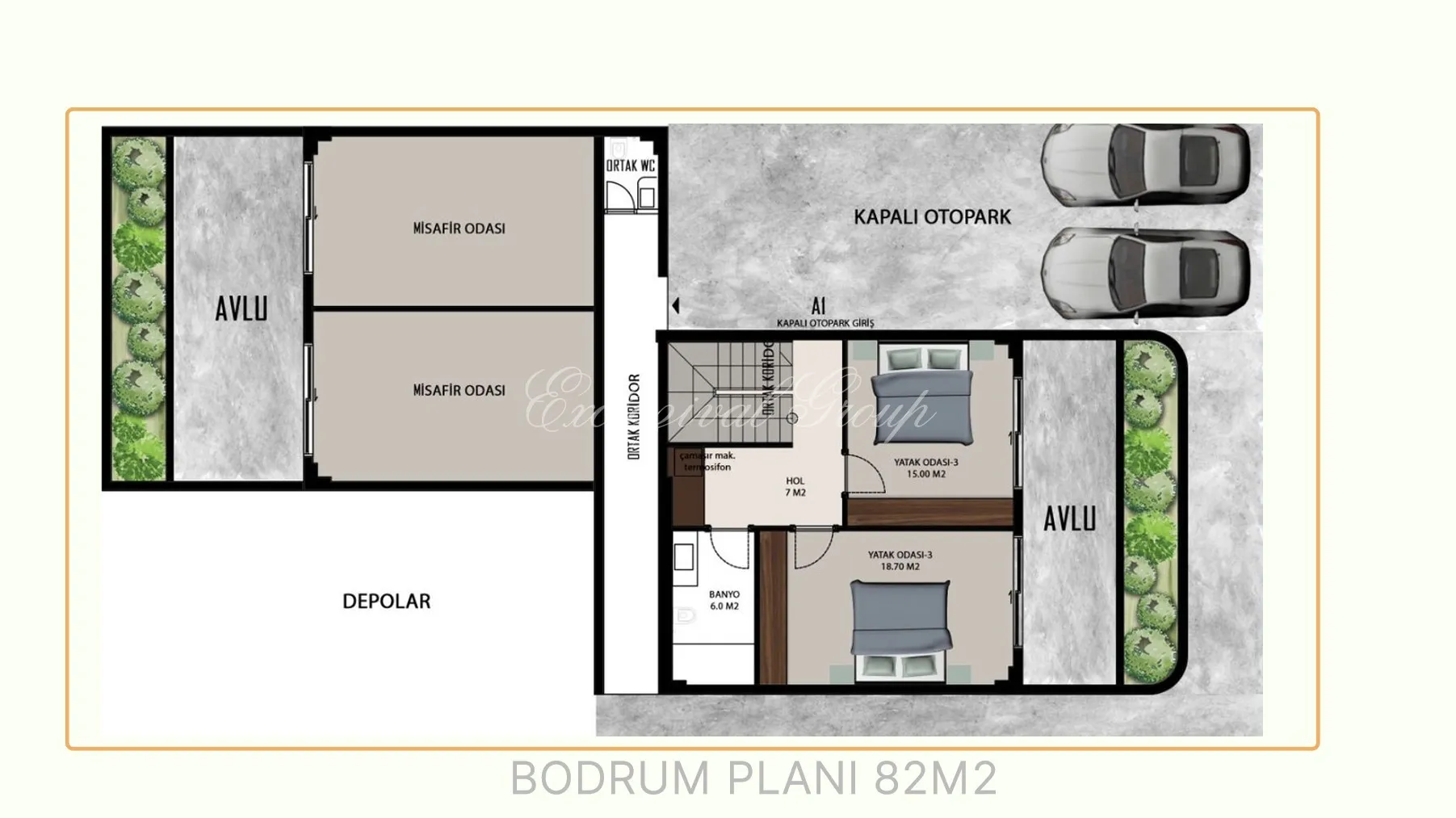 Appartement met 1 slaapkamer te koop in Bodrum, Muğla — 14/20