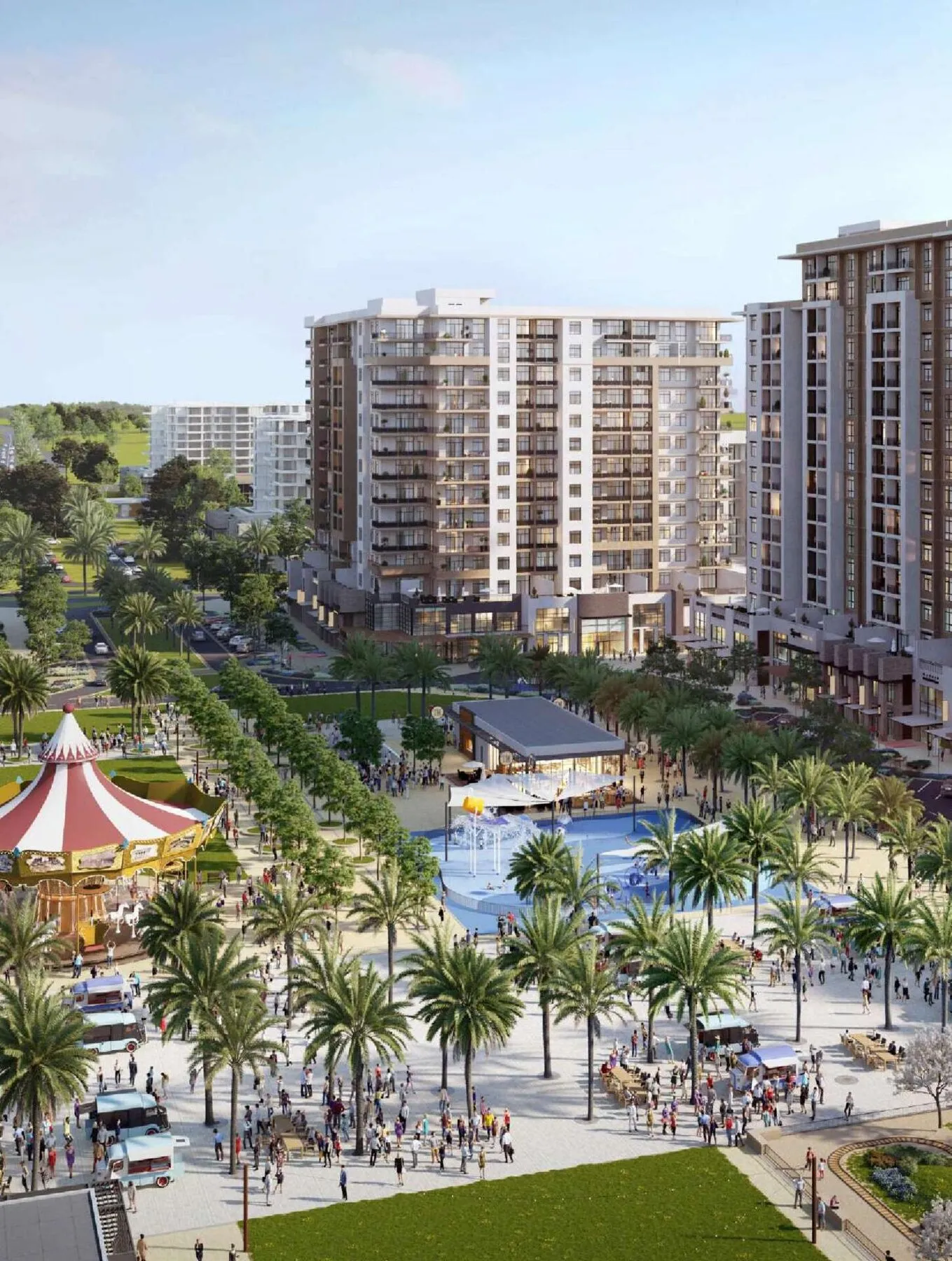 2 yatak odalı daire — Town Square, Dubai — 8/9