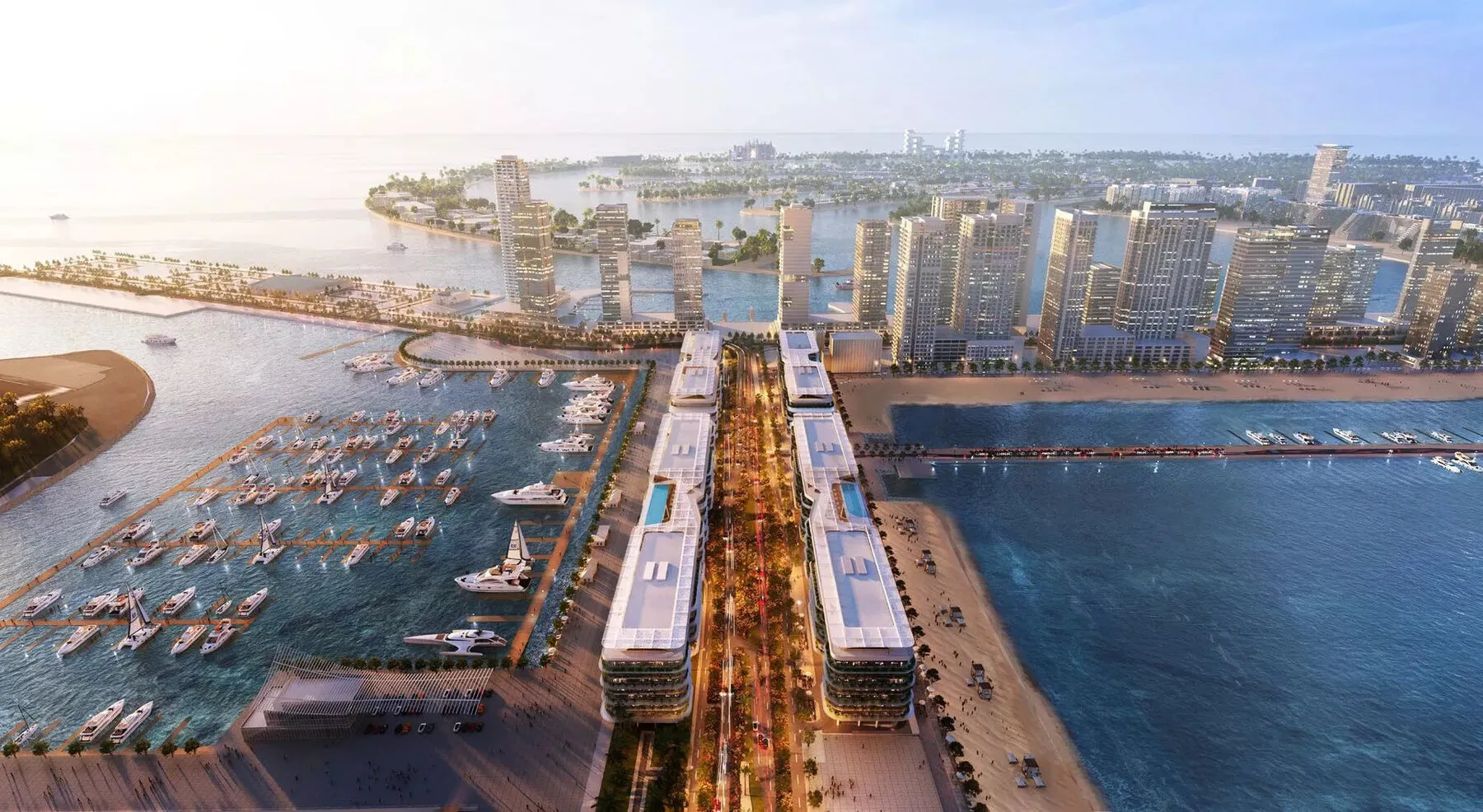 1 yatak odalı daire — Dubai Harbour — 8/13