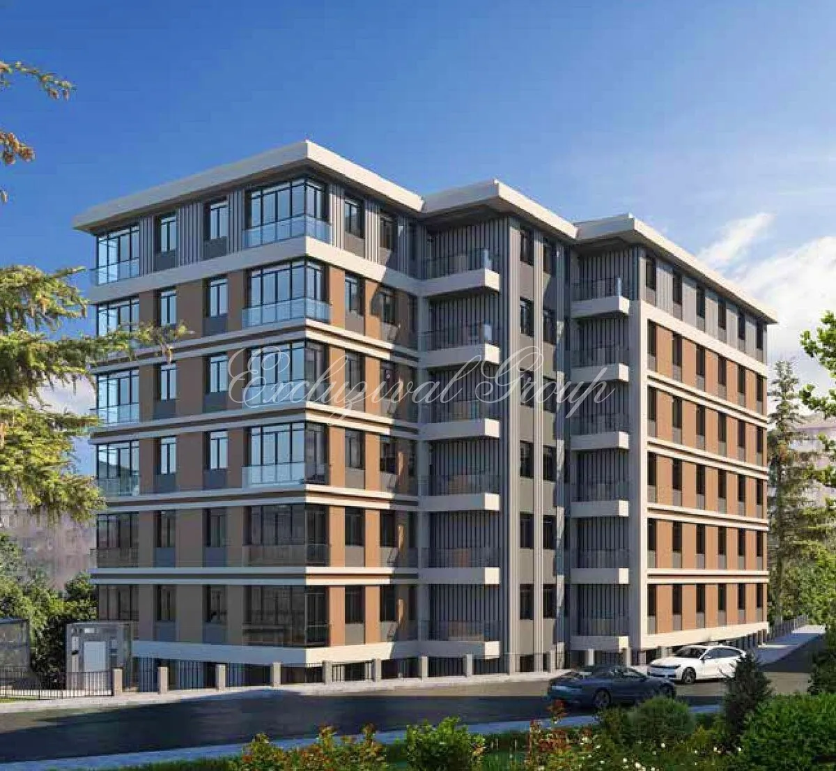 Apartments in Istanbul, 2 bedrooms, 97 m²