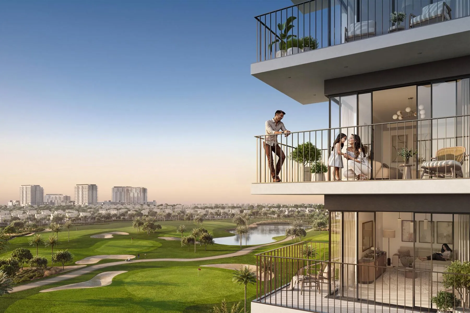 1 yatak odalı daire — Emaar South, Dubai — 10/10
