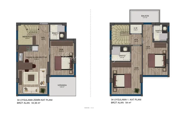 Villa met 3 slaapkamers te koop in Bodrum, Muğla — 13/15