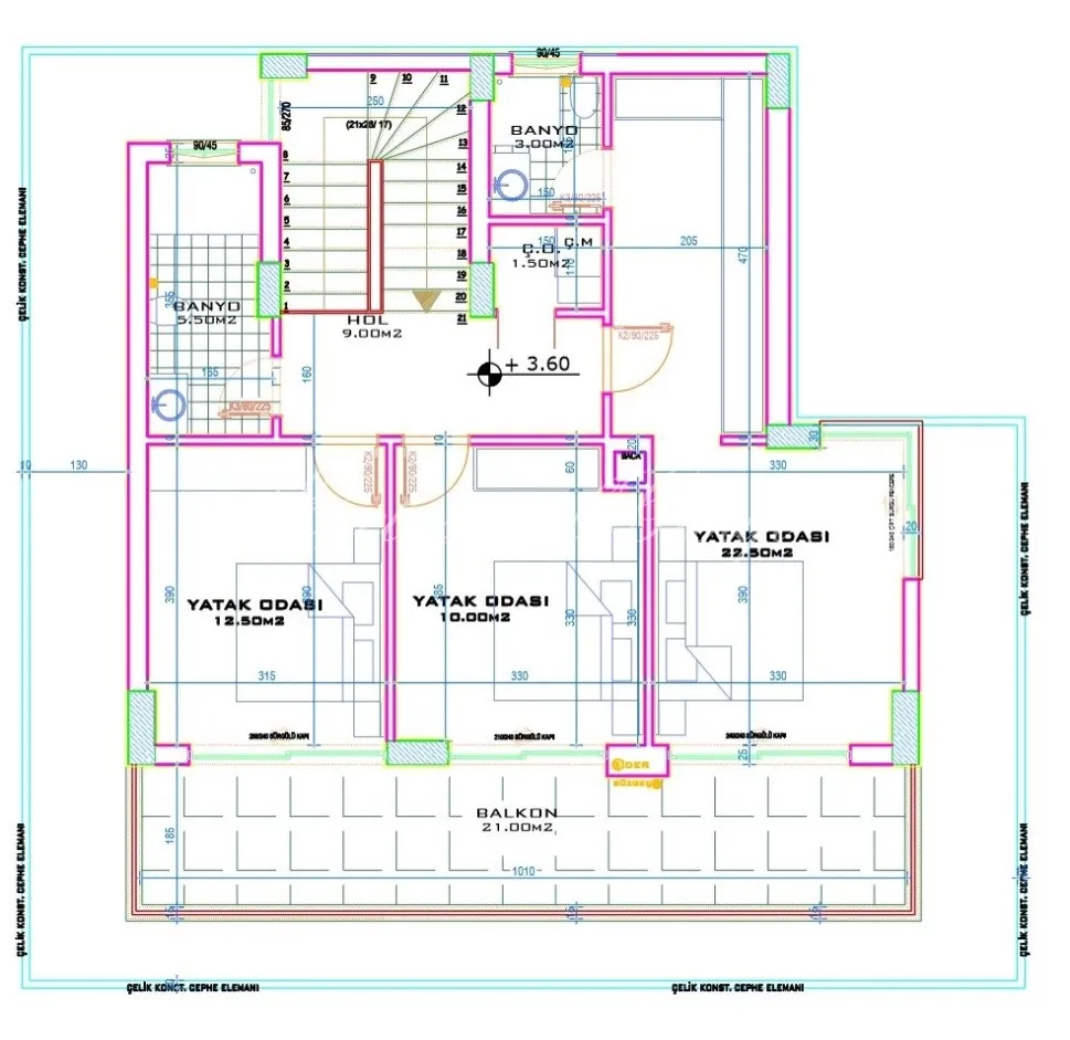 Villa mit 4 Schlafzimmern zum Kauf in Alanya, Antalya — 9/9