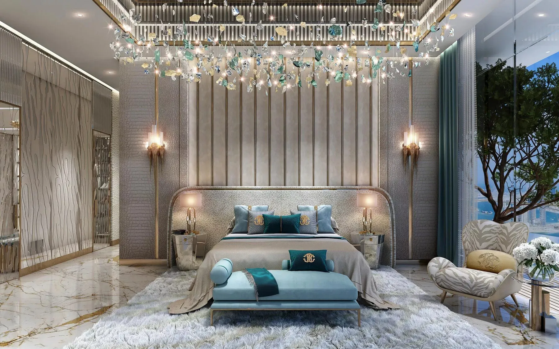 1 yatak odalı daire — Dubai Marina — 11/17