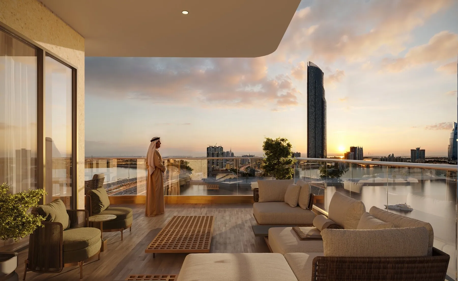 2 yatak odalı daire — Al Jaddaf, Dubai — 8/9